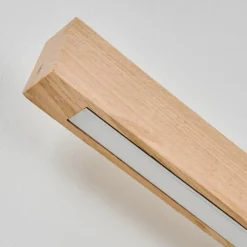 Luminaires Scandinaves-hofstein lampe miroir Borobia LED Noir, 1 lumière