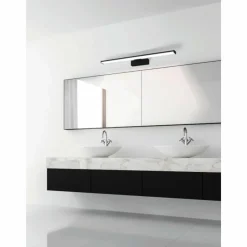 Luminaires Eglo lampe miroir Eglo PANDELLA 1 LED Noir, 1 lumière* Éclairage Led