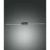 Luminaires Fabas Luce lampe miroir Fabas Luce Nala LED Noir, 1 lumière* Éclairage Led