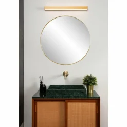 Luminaires Lucide lampe miroir Lucide ALEXA LED Or, Laiton, 1 lumière