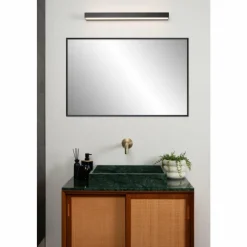 Luminaires Lucide lampe miroir Lucide ALEXA LED Noir, 1 lumière