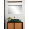 Luminaires Lucide lampe miroir Lucide ALEXA LED Noir, 1 lumière