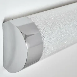 hofstein lampe miroir Morges LED Chrome, Scintillant, Blanc, 1 lumière