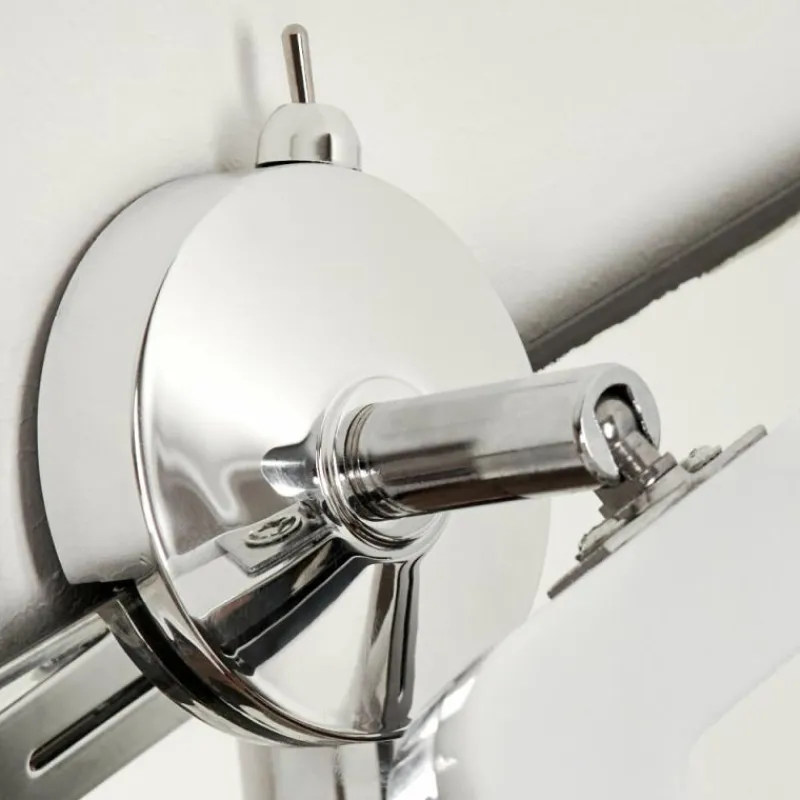 hofstein lampe miroir Morges LED Chrome, Blanc, 1 lumière* Spots Et Projecteurs