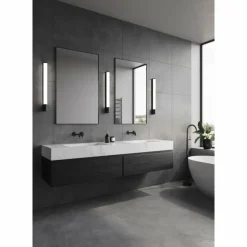 Luminaires Nordlux lampe miroir Nordlux MALAIKA LED Noir, 1 lumière* Éclairage Led