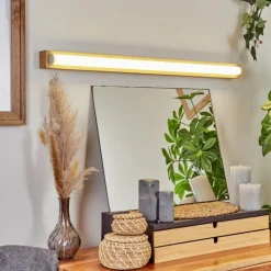 Luminaires Scandinaves-hofstein lampe miroir Paywawa LED Écru, 1 lumière