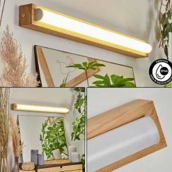 Luminaires Scandinaves-hofstein lampe miroir Paywawa LED Écru, 1 lumière