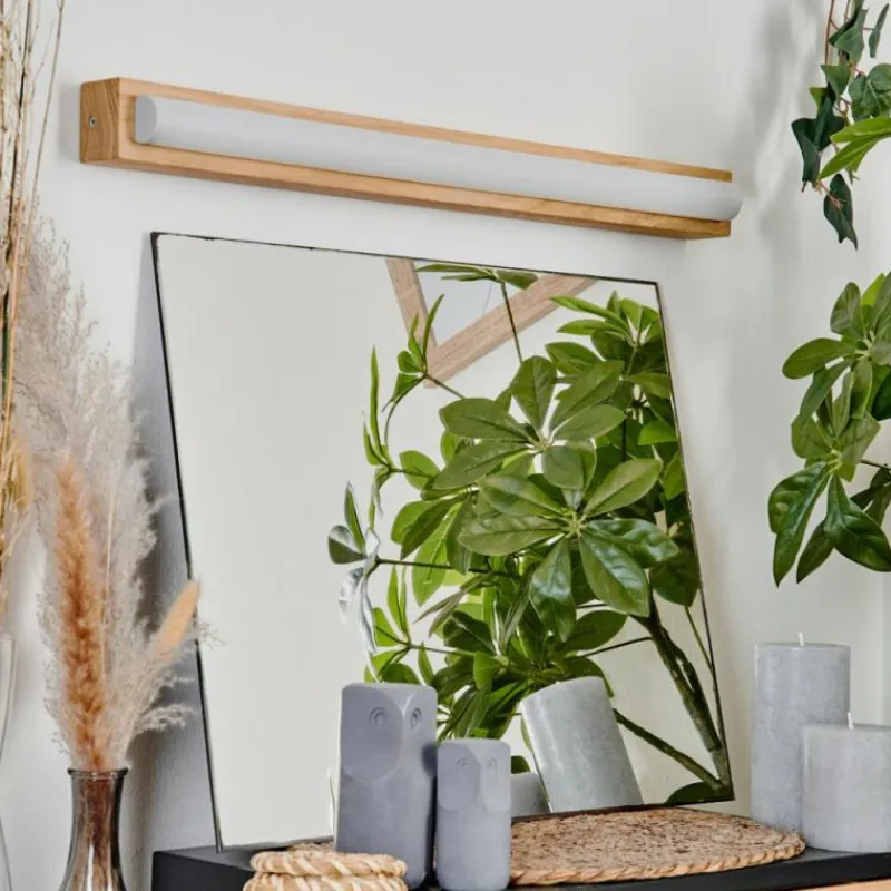 Luminaires Scandinaves-hofstein lampe miroir Paywawa LED Écru, 1 lumière