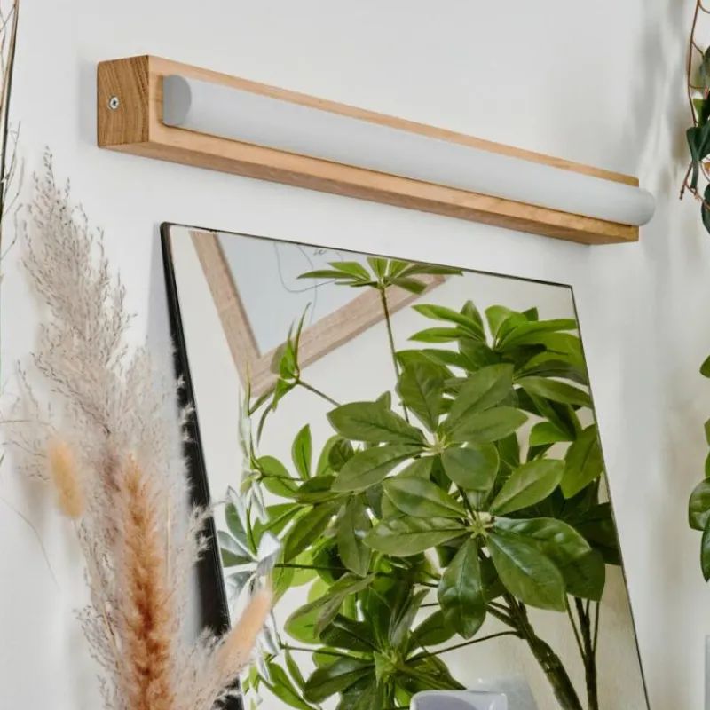 Luminaires Scandinaves-hofstein lampe miroir Paywawa LED Écru, 1 lumière