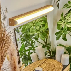 Luminaires Scandinaves-hofstein lampe miroir Paywawa LED Écru, 1 lumière