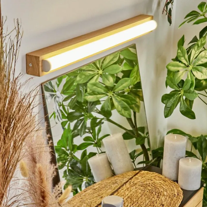 Luminaires Scandinaves-hofstein lampe miroir Paywawa LED Écru, 1 lumière