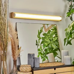 Luminaires Scandinaves-hofstein lampe miroir Paywawa LED Écru, 1 lumière