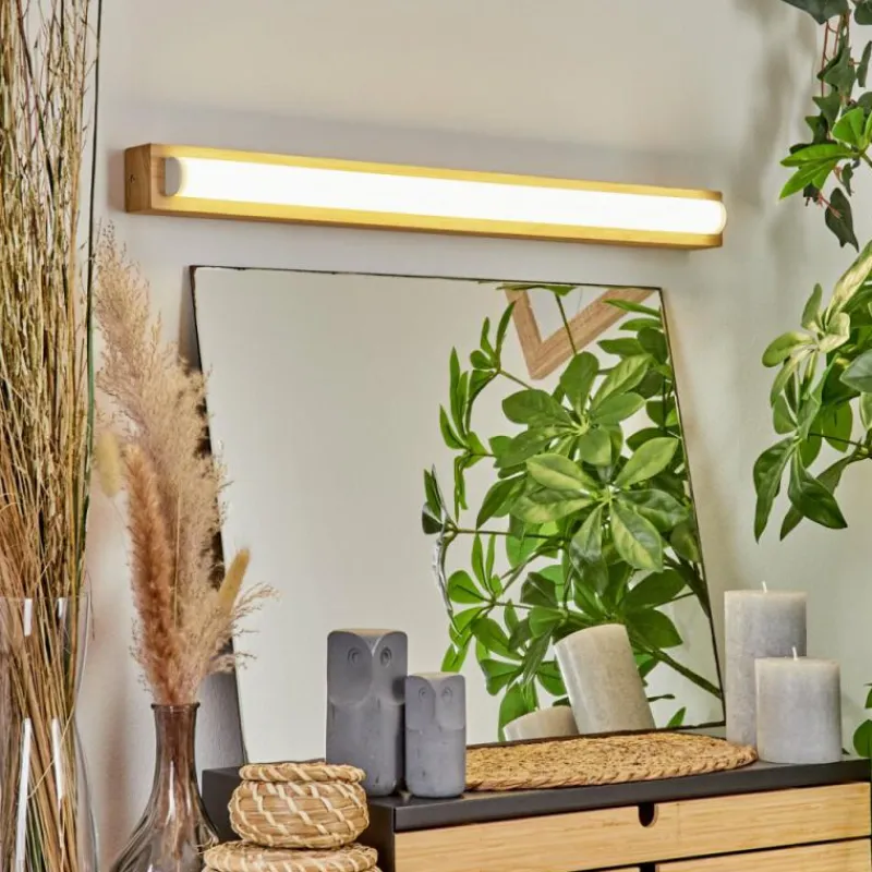 Luminaires Scandinaves-hofstein lampe miroir Paywawa LED Écru, 1 lumière