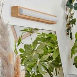 Luminaires Scandinaves-hofstein lampe miroir Paywawa LED Écru, 1 lumière