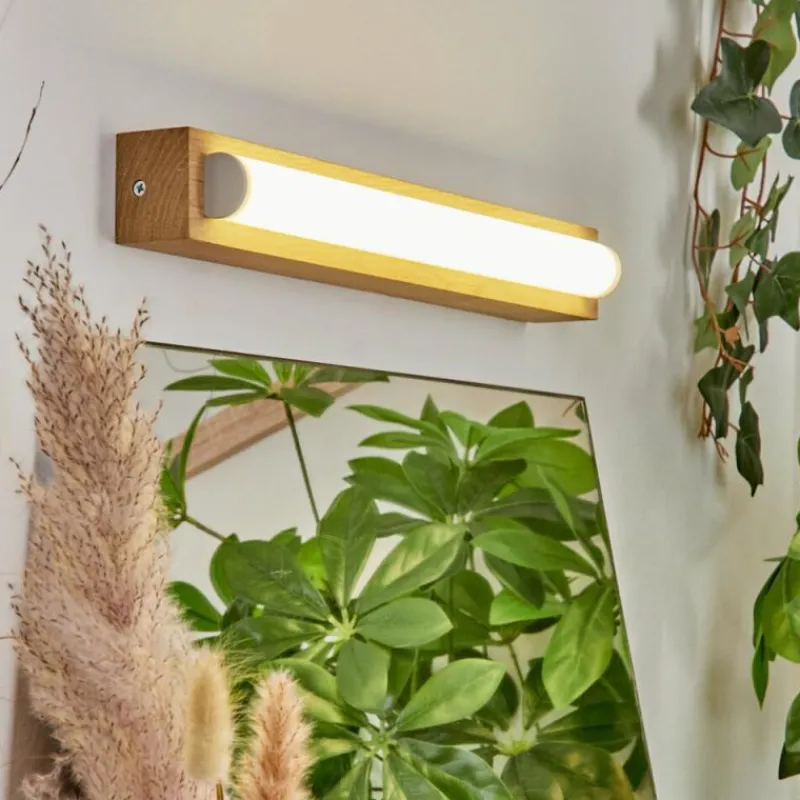 Luminaires Scandinaves-hofstein lampe miroir Paywawa LED Écru, 1 lumière