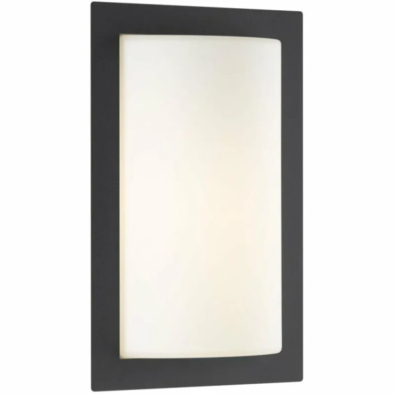 Luminaires LCD Lampe murale d'extérieur LCD Anthracite, 1 lumière, Détecteur de mouvement