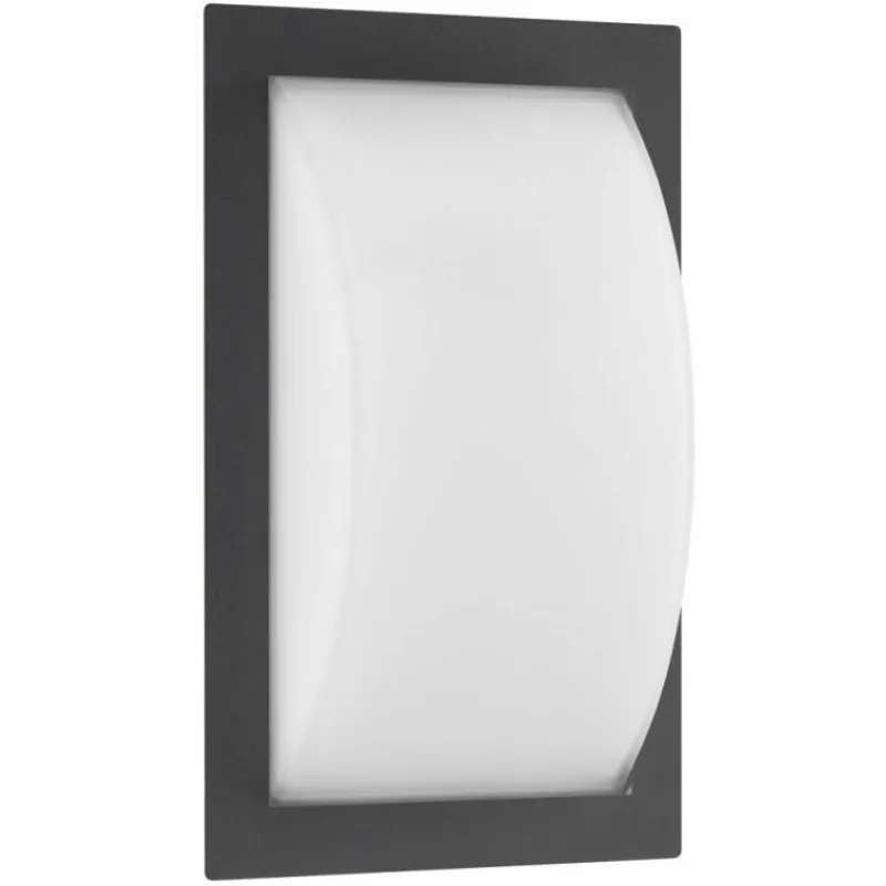 Luminaires LCD Lampe murale d'extérieur LCD Anthracite, 1 lumière