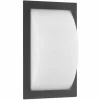 Luminaires LCD Lampe murale d'extérieur LCD LED Noir, 1 lumière, Détecteur de mouvement