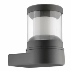 Luminaires LCD Lampe murale d'extérieur LCD Anthracite, 1 lumière
