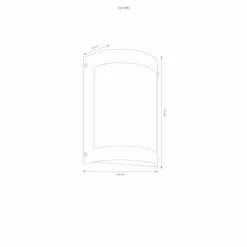 Luminaires LCD Lampe murale d'extérieur LCD Acier inoxydable, 1 lumière, Détecteur de mouvement
