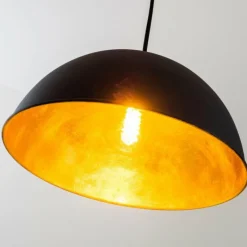 Lampes Dorées-Luminaires Reality Lampe pendante Reality Jimmy Noir, 1 lumière