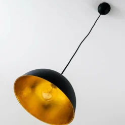 Lampes Dorées-Luminaires Reality Lampe pendante Reality Jimmy Noir, 1 lumière