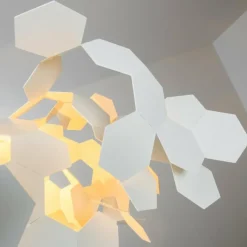 Luminaires Zava Luce Lampe pendante Zavaluce Andromeda Blanc, 1 lumière* Suspensions