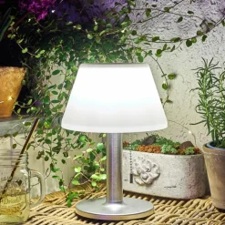 hofstein lampe solaire Alcudia LED Blanc, 1 lumière
