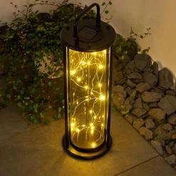 hofstein lampe solaire Aracaju LED Noir, 1 lumière