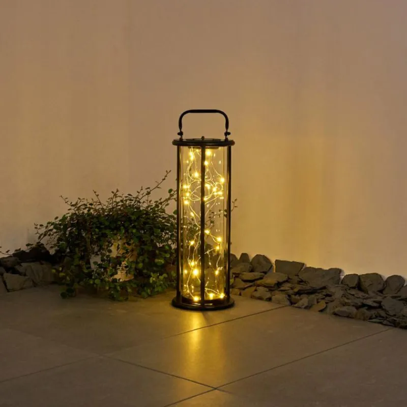 hofstein lampe solaire Aracaju LED Noir, 1 lumière