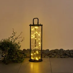 hofstein lampe solaire Aracaju LED Noir, 1 lumière