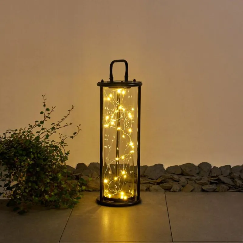 hofstein lampe solaire Aracaju LED Noir, 1 lumière