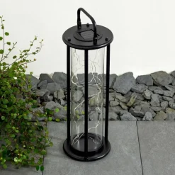 hofstein lampe solaire Aracaju LED Noir, 1 lumière