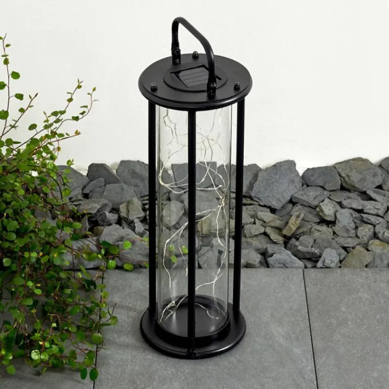 hofstein lampe solaire Aracaju LED Noir, 1 lumière