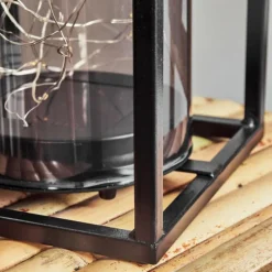 hofstein lampe solaire Aracaju LED Noir, 40 lumières