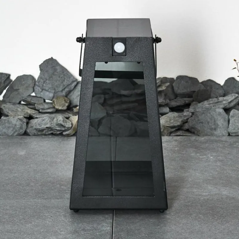 hofstein lampe solaire Arnhem LED Noir, 1 lumière