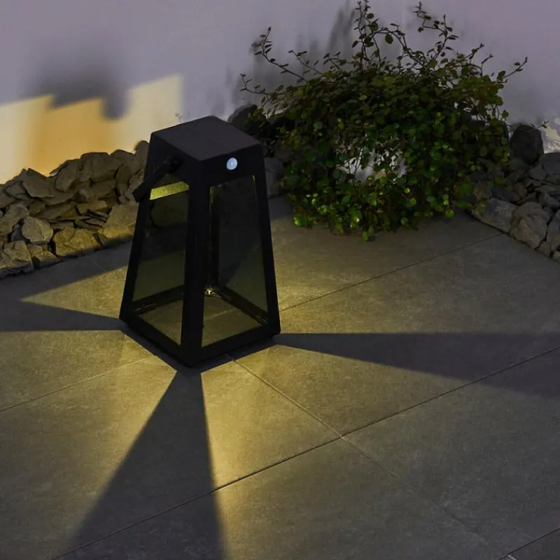 hofstein lampe solaire Arnhem LED Noir, 1 lumière