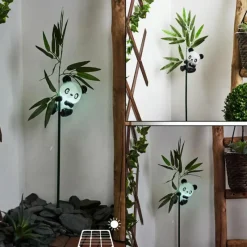 hofstein lampe solaire Beo LED Vert, Noir, 1 lumière