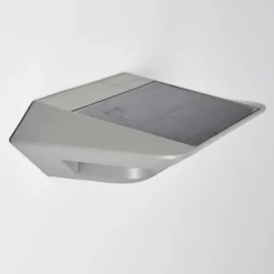 hofstein Lampe solaire Camden LED Gris, 1 lumière, Détecteur de mouvement