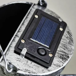 hofstein lampe solaire Dalen LED Noir, Argenté, 28 lumières