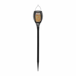 Luminaires Eglo lampe solaire Eglo FACKEL LED Noir, 12 lumières