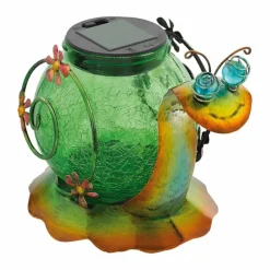 Luminaires Eglo lampe solaire Eglo SCHNECKE LED Multicolore, 20 lumières