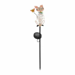 Luminaires Eglo lampe solaire Eglo SCHWEINCHEN LED Noir, 4 lumières