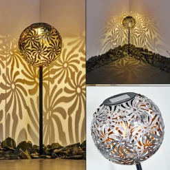 Lampes À Boules-hofstein lampe solaire Gilbert LED Argenté, 1 lumière