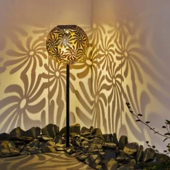 Lampes À Boules-hofstein lampe solaire Gilbert LED Argenté, 1 lumière