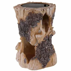 Luminaires Rustiques-Luminaires Globo Lighting lampe solaire Globo BAUM LED Couleur bois, Blanc, 1 lumière