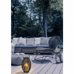 Luminaires Globo Lighting Lampe solaire Globo DON LED Gris, 1 lumière