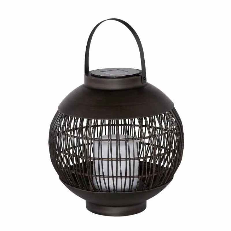 Luminaires Globo Lighting Lampe solaire Globo DON LED Noir, 1 lumière