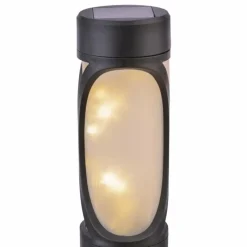 Luminaires Globo Lighting Lampe solaire Globo FRITT LED Noir, 1 lumière, Changeur de couleurs