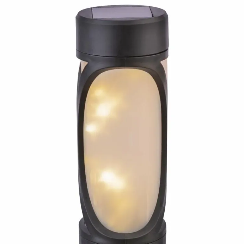 Luminaires Globo Lighting Lampe solaire Globo FRITT LED Noir, 1 lumière, Changeur de couleurs